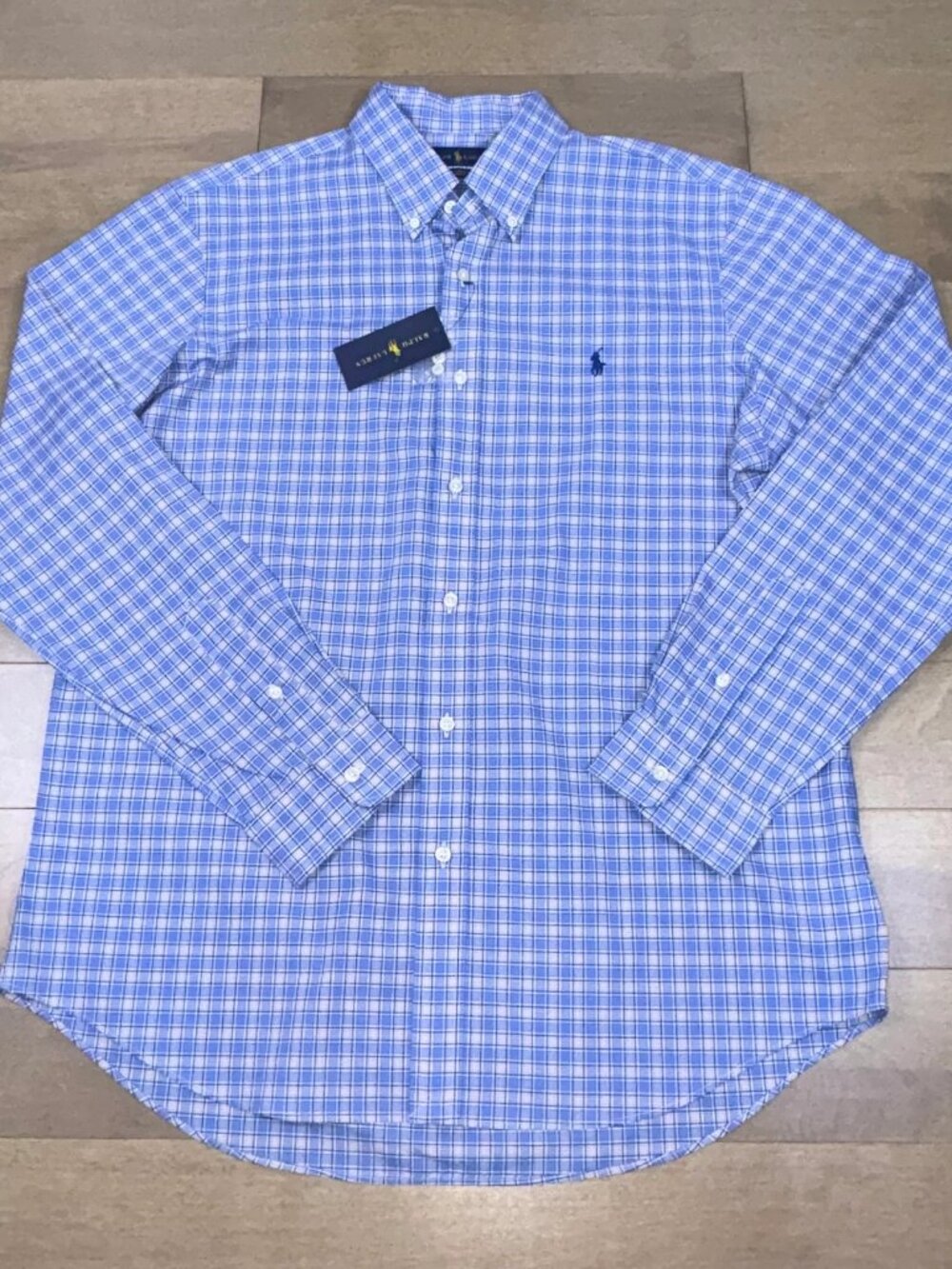 RALPH LAUREN men's plaid shirt size Large NWT